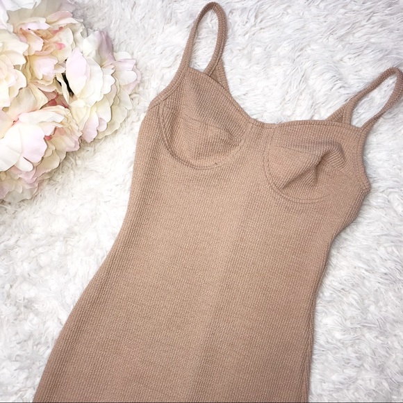 CHOCOLATE BUSTIER MIDI - Picture 2 of 3